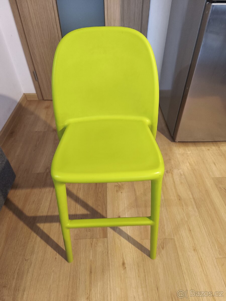 Dětská židle Urban Ikea zelená - 2