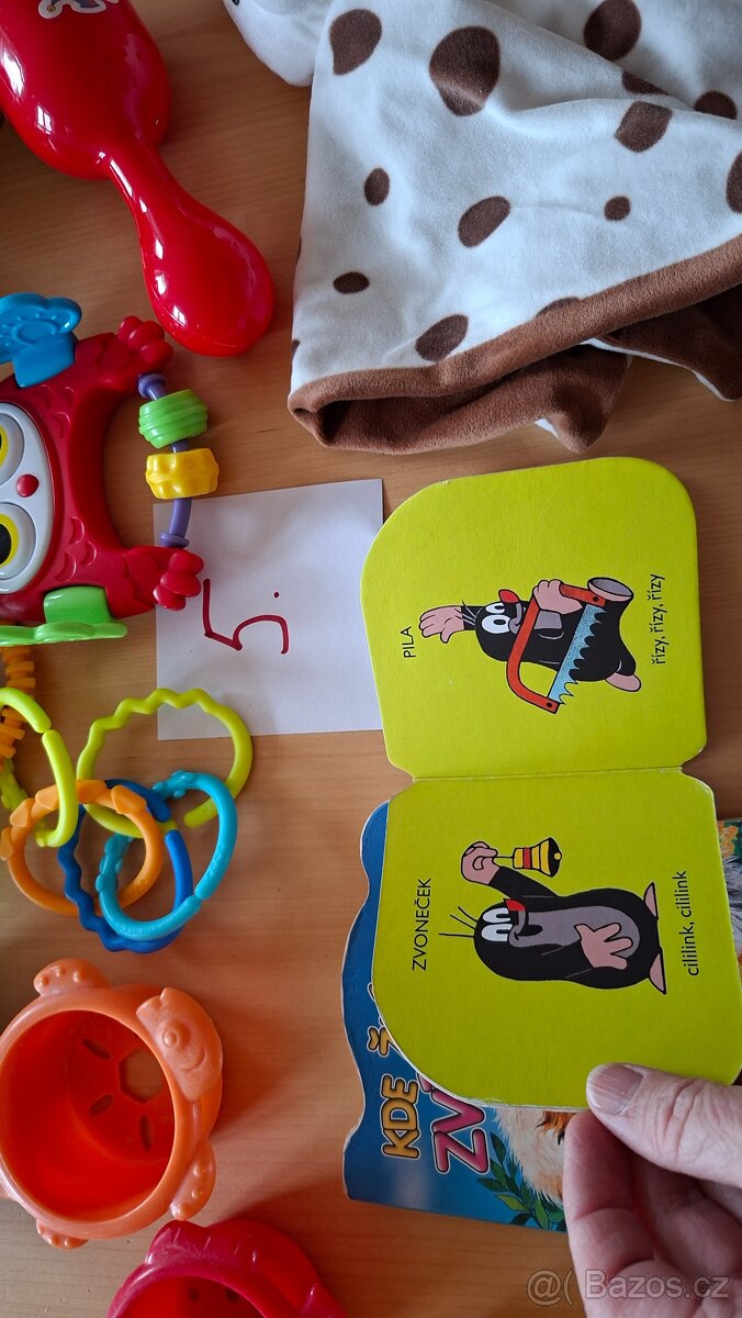 Set A usínáček, chrastítko, řetěz - 2