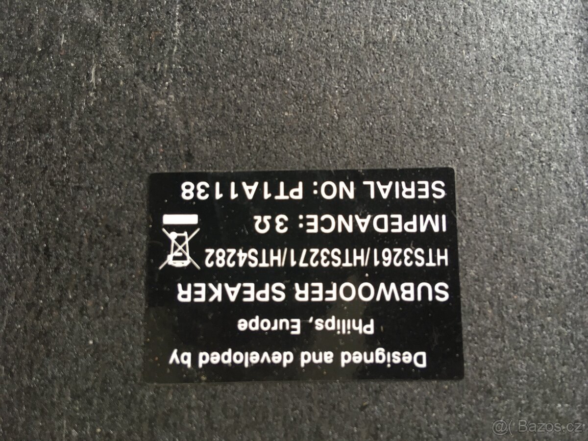 SUBWOOFER PHILIPS - 2