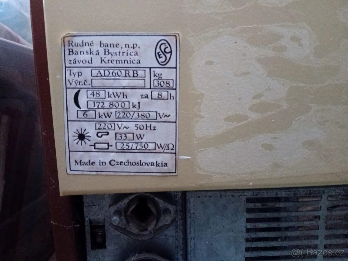 Akumulační kamna AD60RB - 2