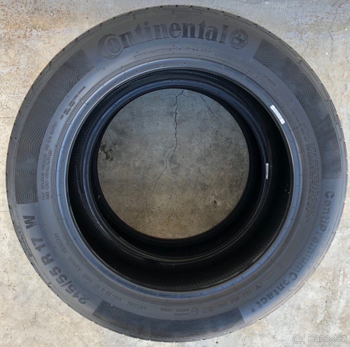 Letní pneu Continental 215/55 R17, 215/55/17 - 2