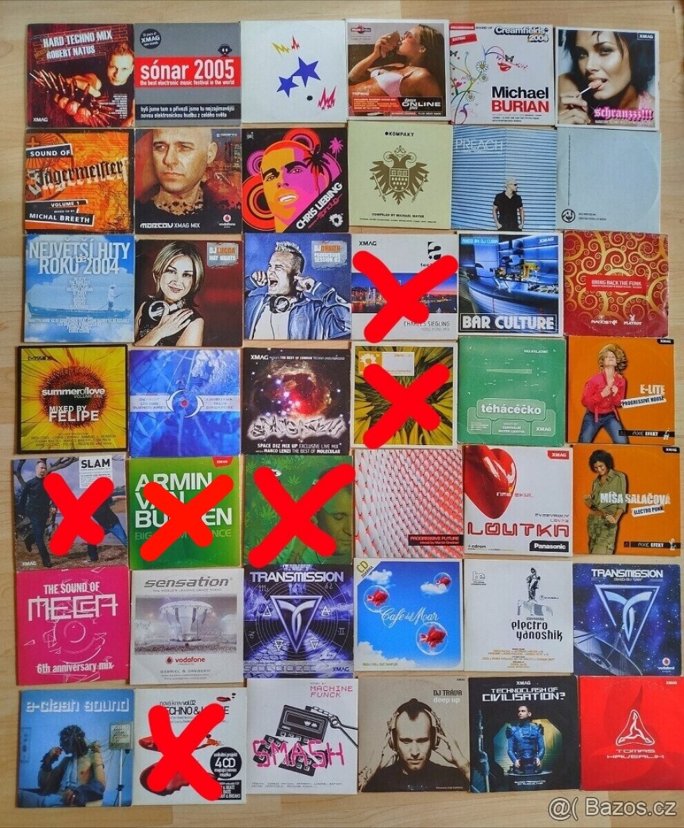 Prodám větší množství orig. CD kompilace, alba a singly - 2