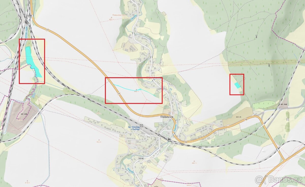 Prodej zemědělské půdy - 2,5 ha - kú Třebovice - 2