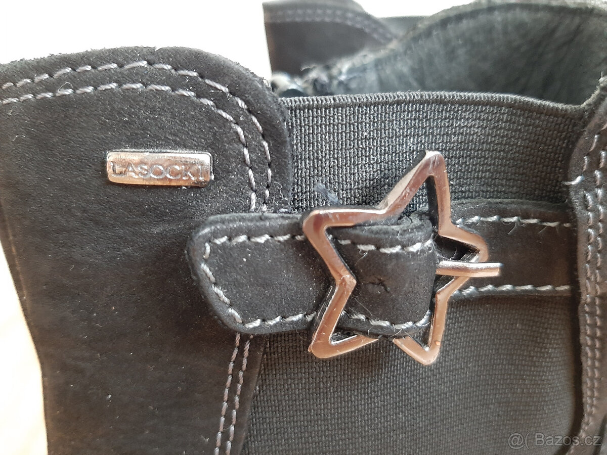 kotníkové dívčí boty lasocki young - 2