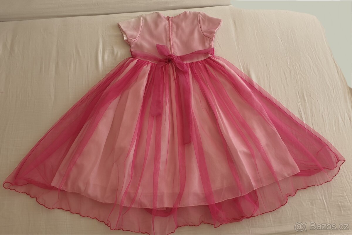 Šaty s bohatou sukní vel. 122 - 2