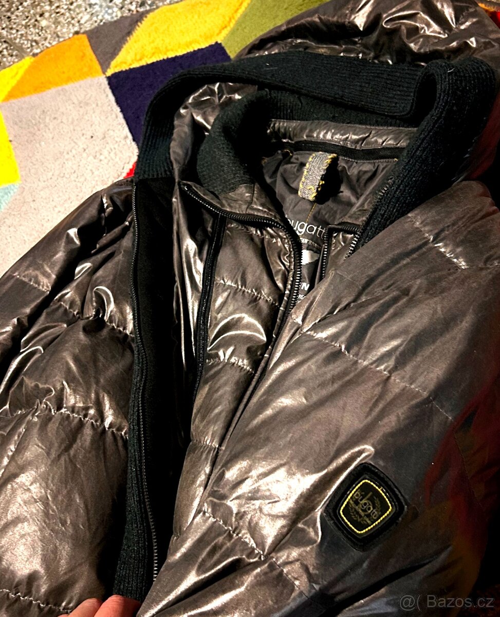 BUGATTI STYLOVÁ PÁNSKÁ ZIMNÍ BUNDA-PÉŘOVKA-PEŘÍ XXL 🤩💪🏽 - 2