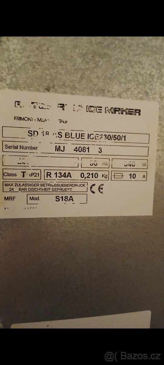 Výrobník ledu Frimont Blue Ice - 2