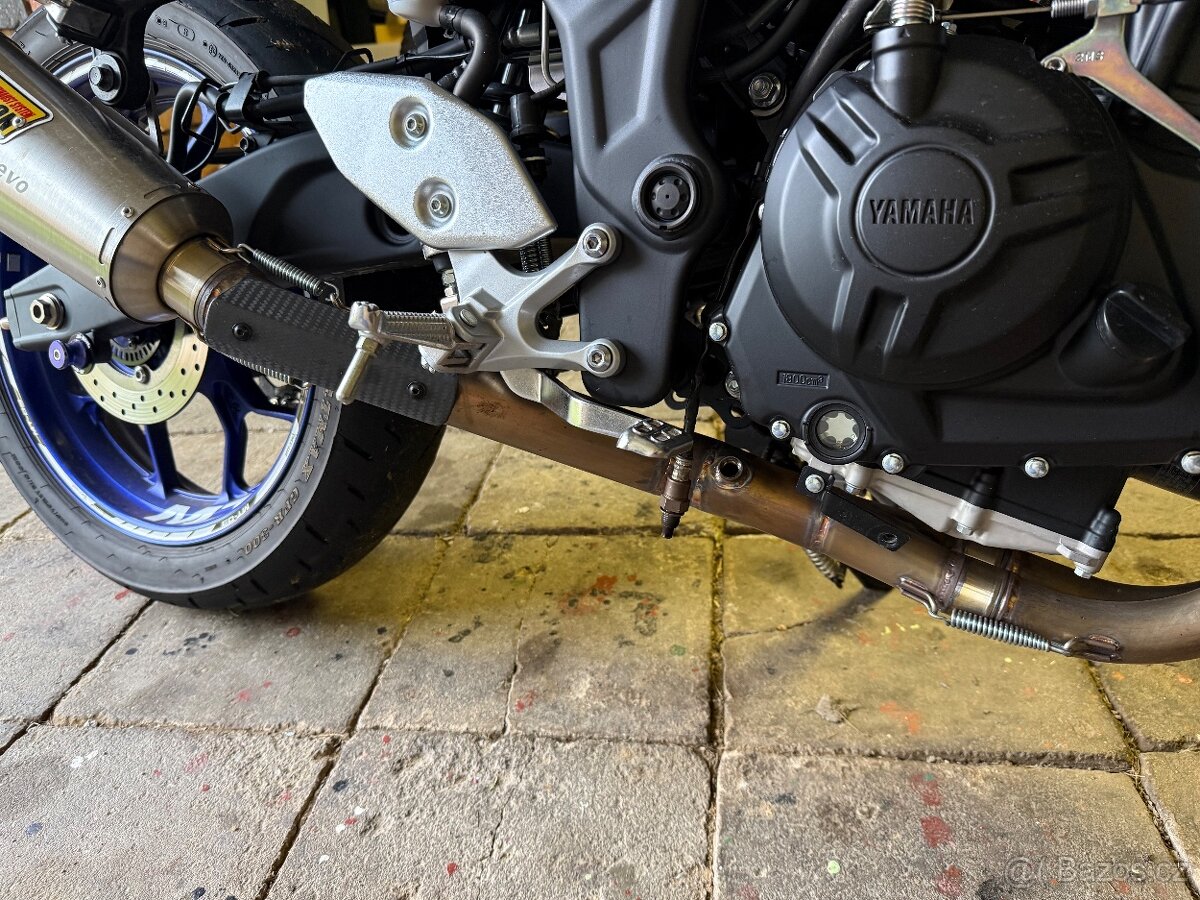Yamaha mt-03 výfuk - 2