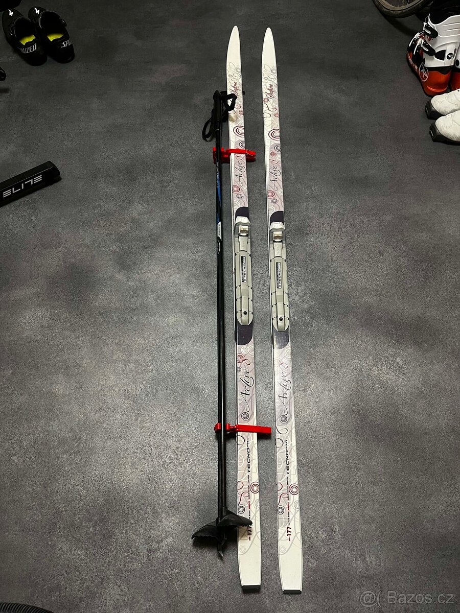 Běžky + boty + hole – komplet SNS Profil (vel. bot 36 2/3) - 2