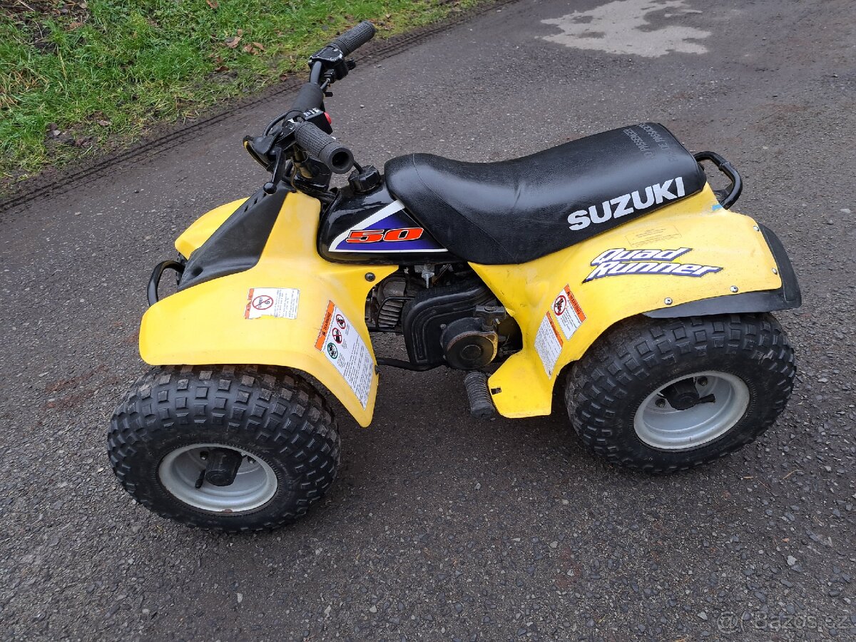 DĚTSKÁ SUZUKI LT 50 QUAD RUNNER MINI QUAD - 2