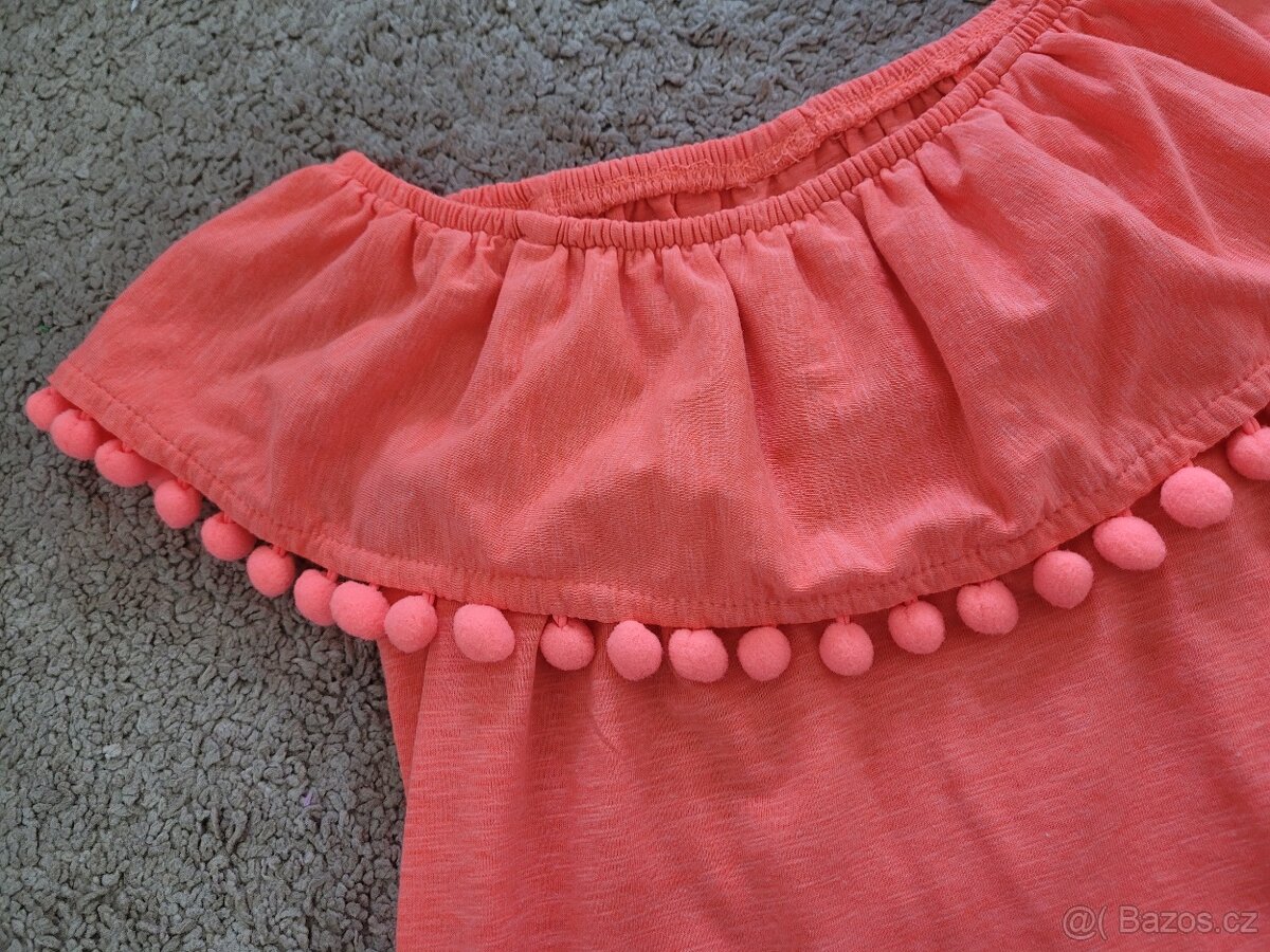 Dívčí tričko neonové 134 - 2