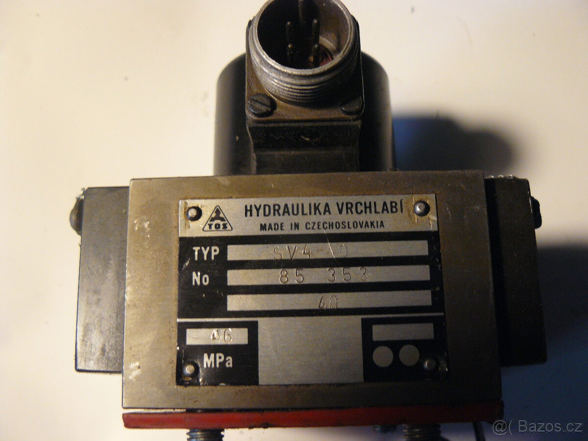 Elektromagnetický servoventil SV4 - 2