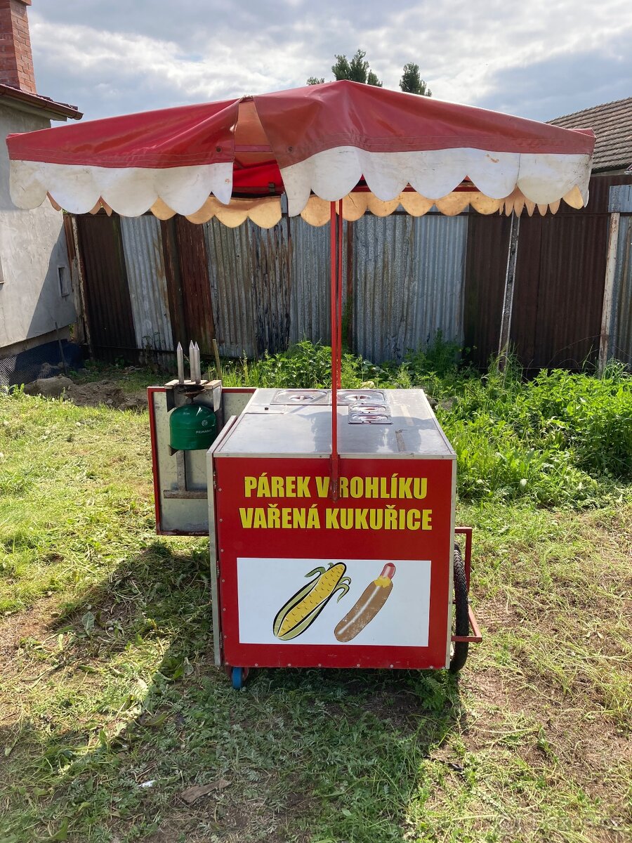 Parek v rohlíku mobilní vozík - 2