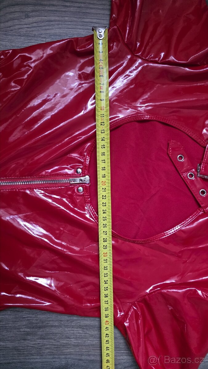 Pvc šaty vel.S - 2