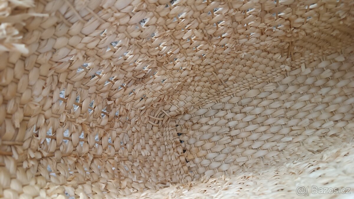 VELKÁ TAŠKA, KABELKA Z JUTY - 2