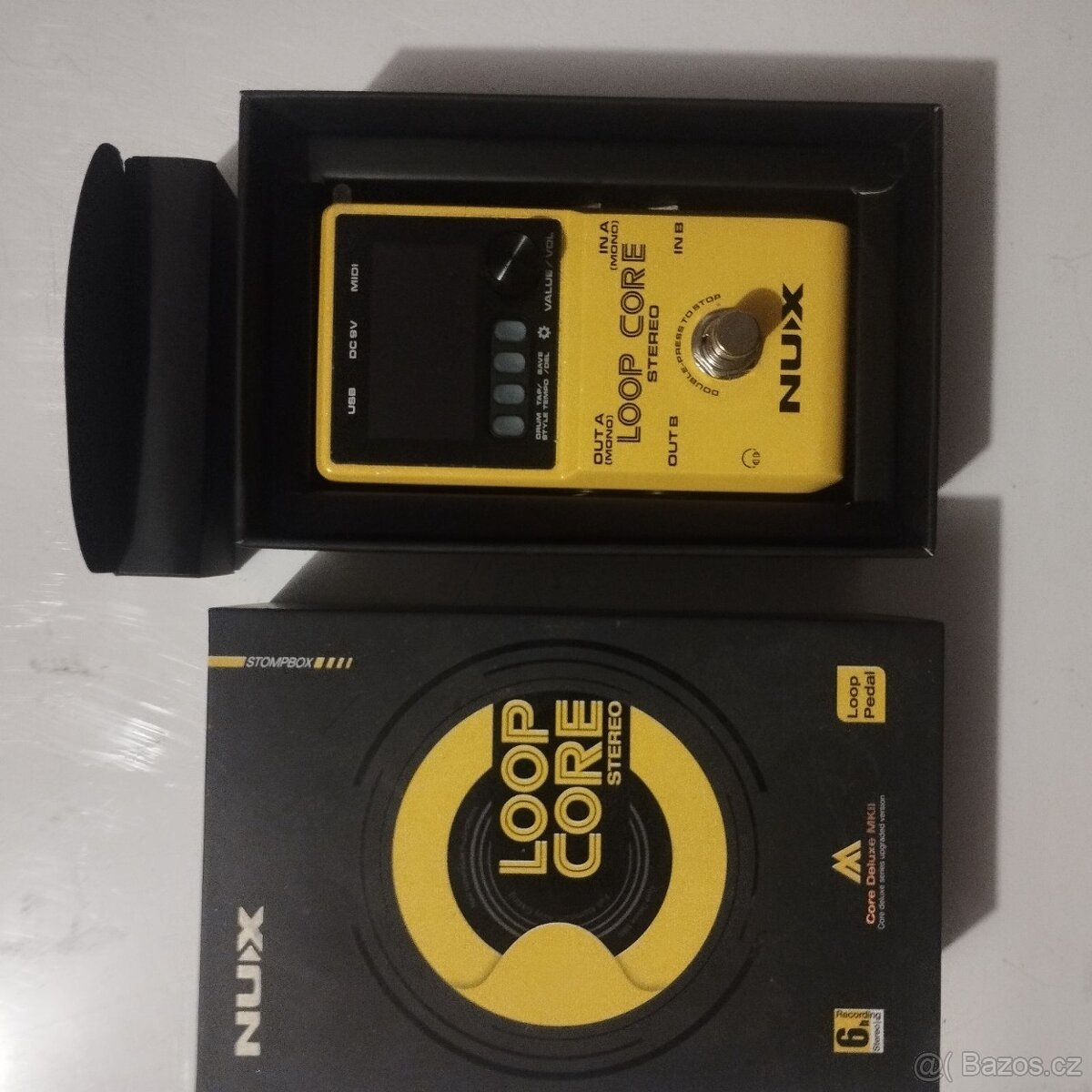 Kytarový loop Nux loop core stereo - 2