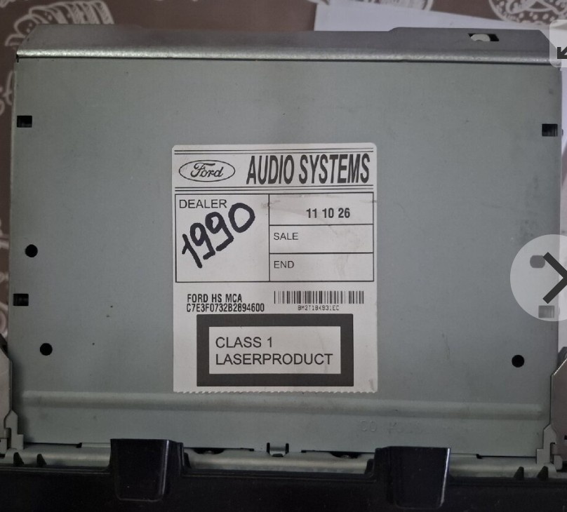 Originál autorádio Ford S-Max 2012 - 2