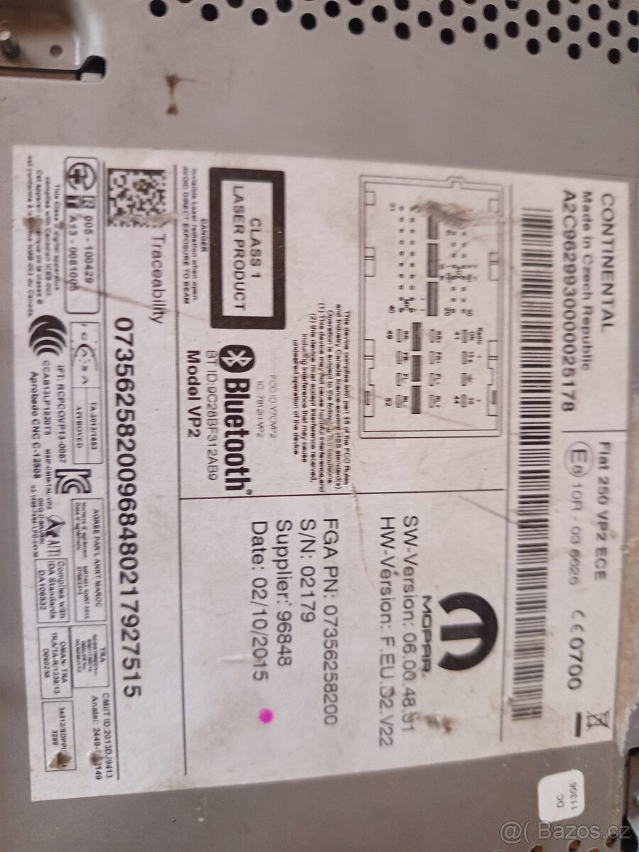 Rádio Fiat Ducato - 2