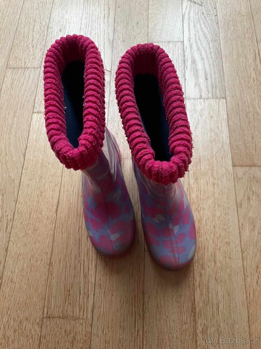 Zateplené gumáky Demar vel. 28/29 - 2