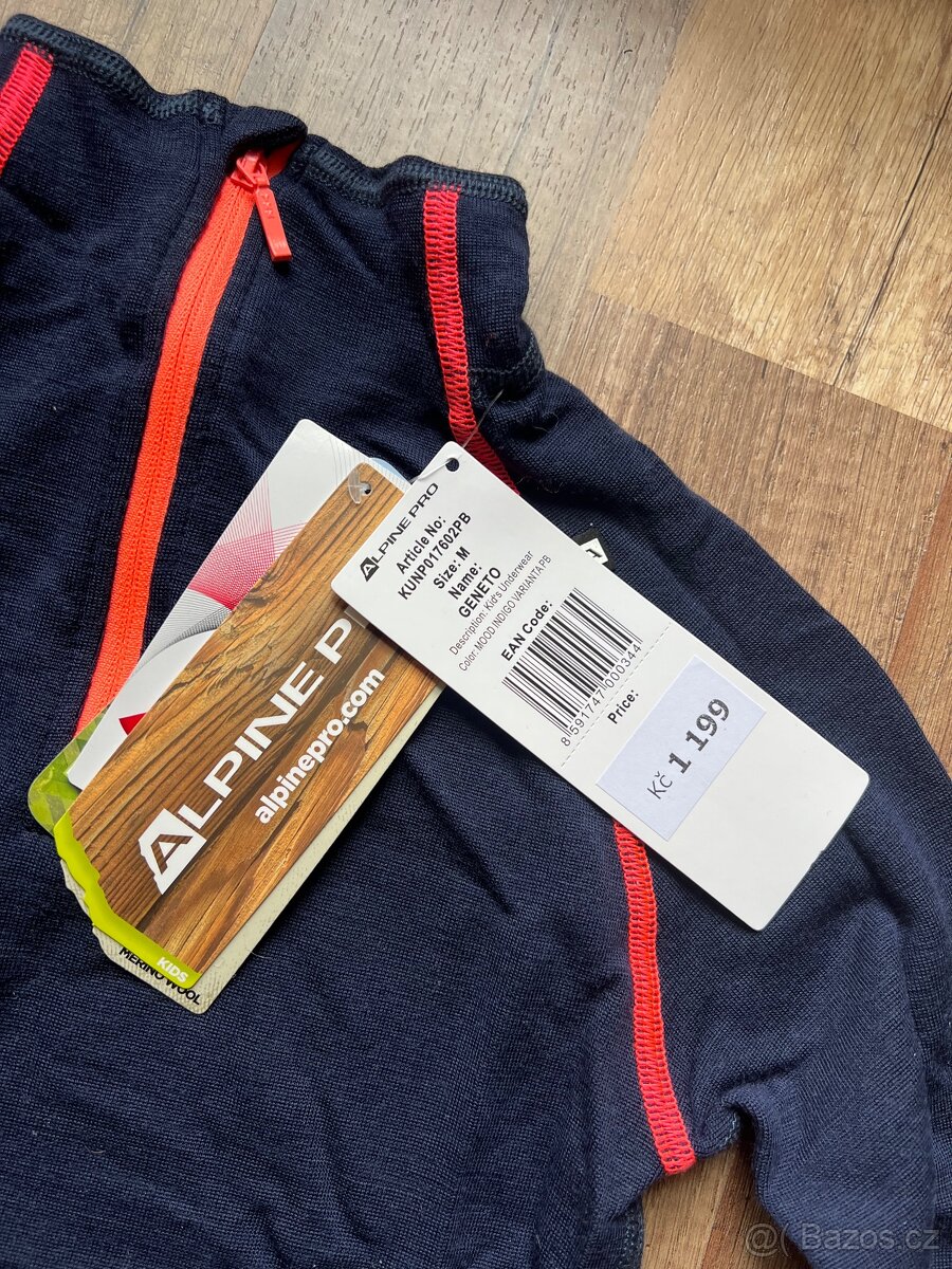 Dětské termoprádlo ALPINE Pro -Merino - 2
