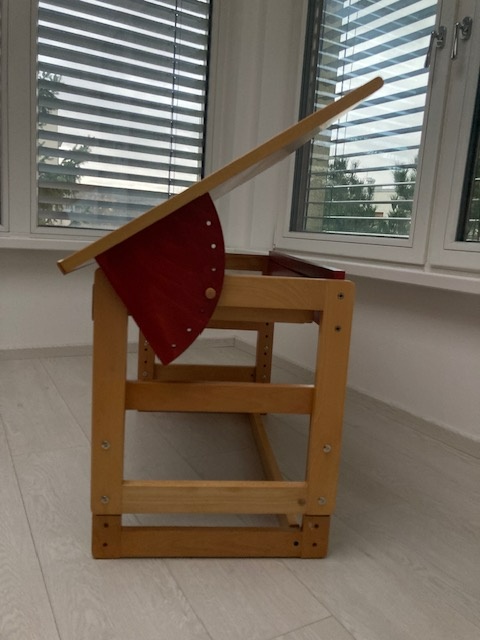PSACÍ STŮL A ŽIDLE, DESIGN HANS J. WEGNER P - 2