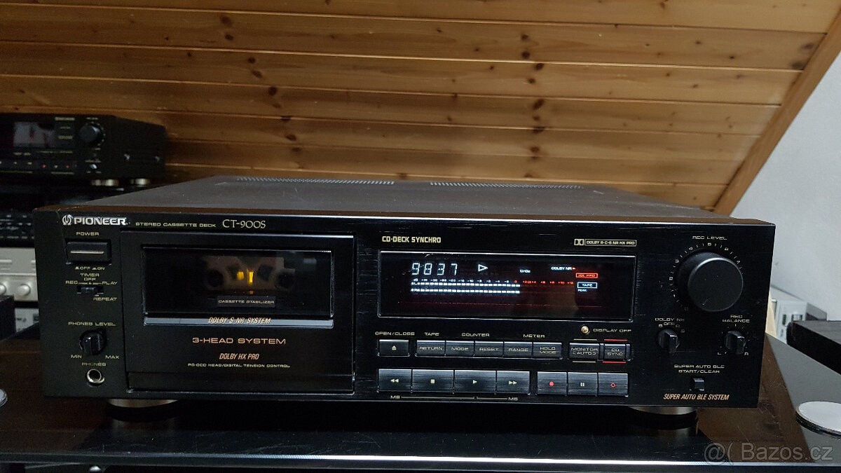 Pioneer CT-900S 3hlavý deck.Dolby S - 2