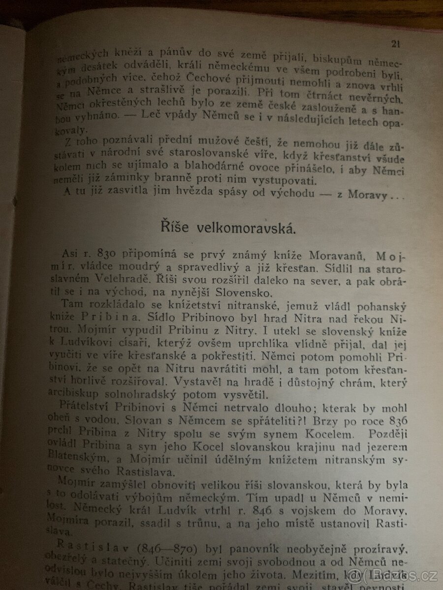 Dějepis národa československého (1919) - 2