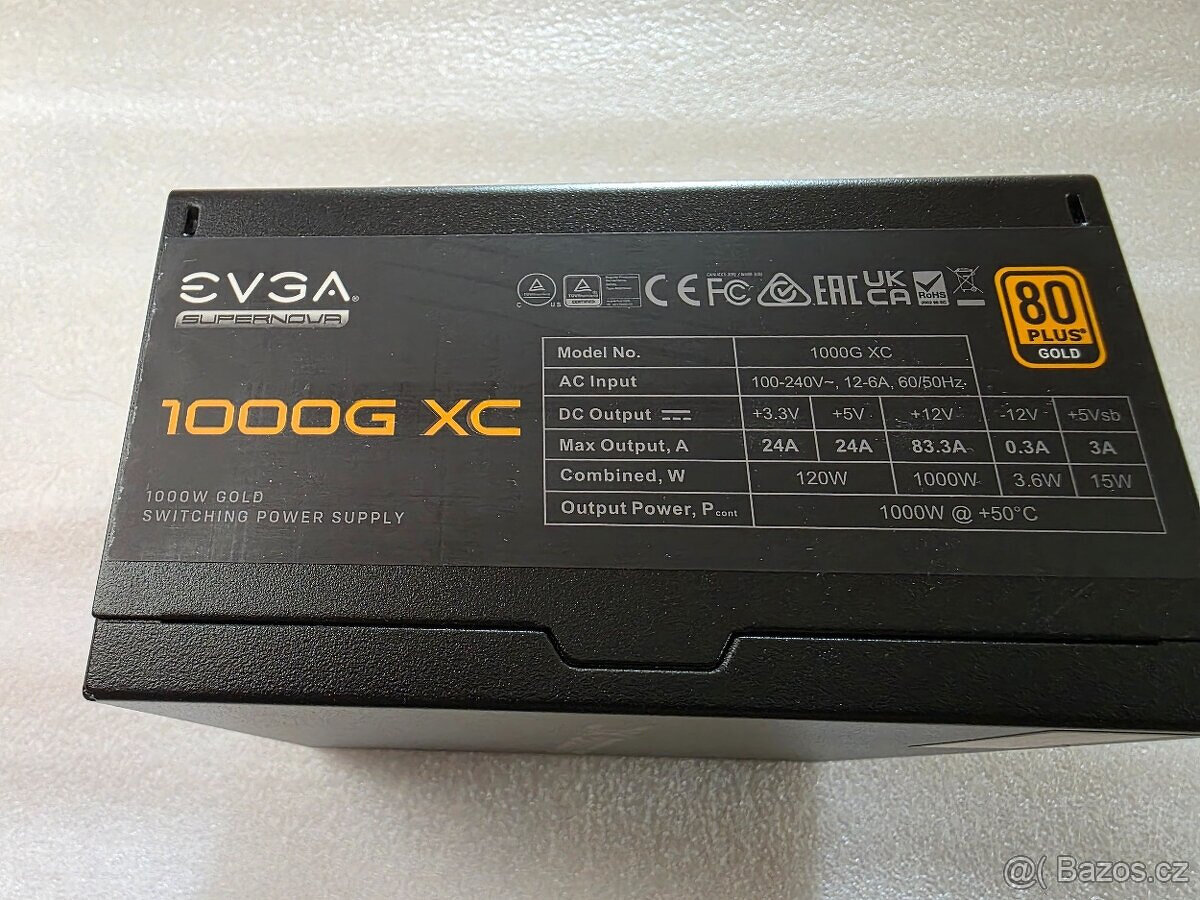 EVGA SuperNOVA 1000G XC ATX 3.0 PCIE 5 - 2