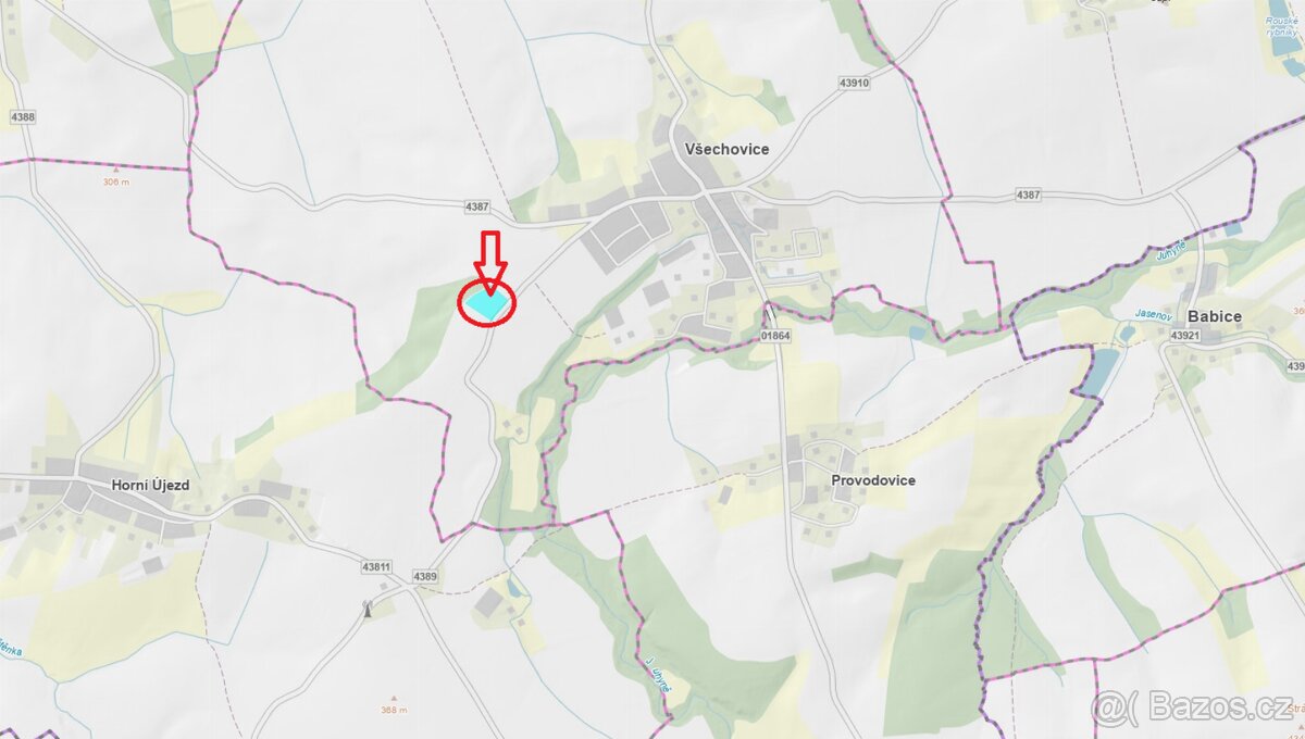 Prodej pozemku k.ú. Všechovice - 2