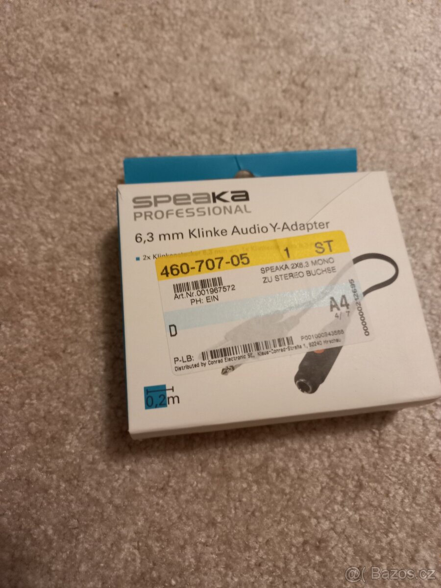 6,3 mm Jack Y-Adaptér - 2