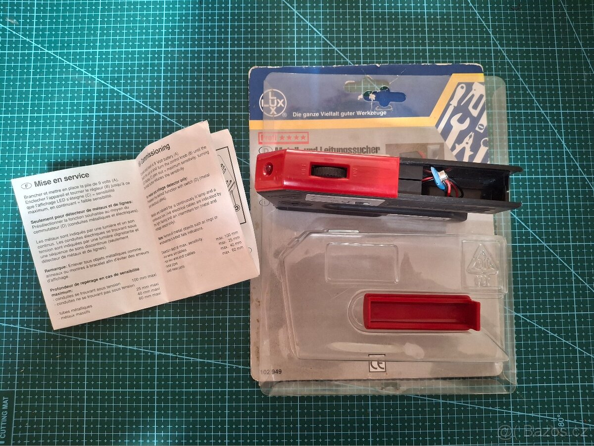 Detektor kovů, elektrického vedení - 2
