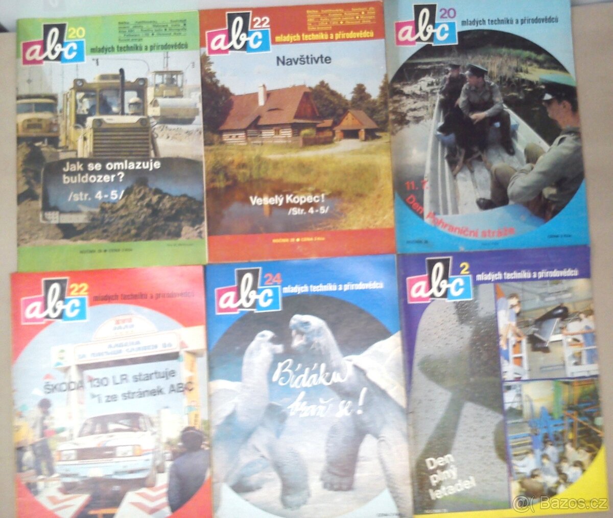 ABC ročník 29,30,31 + vystřihovánky - 2