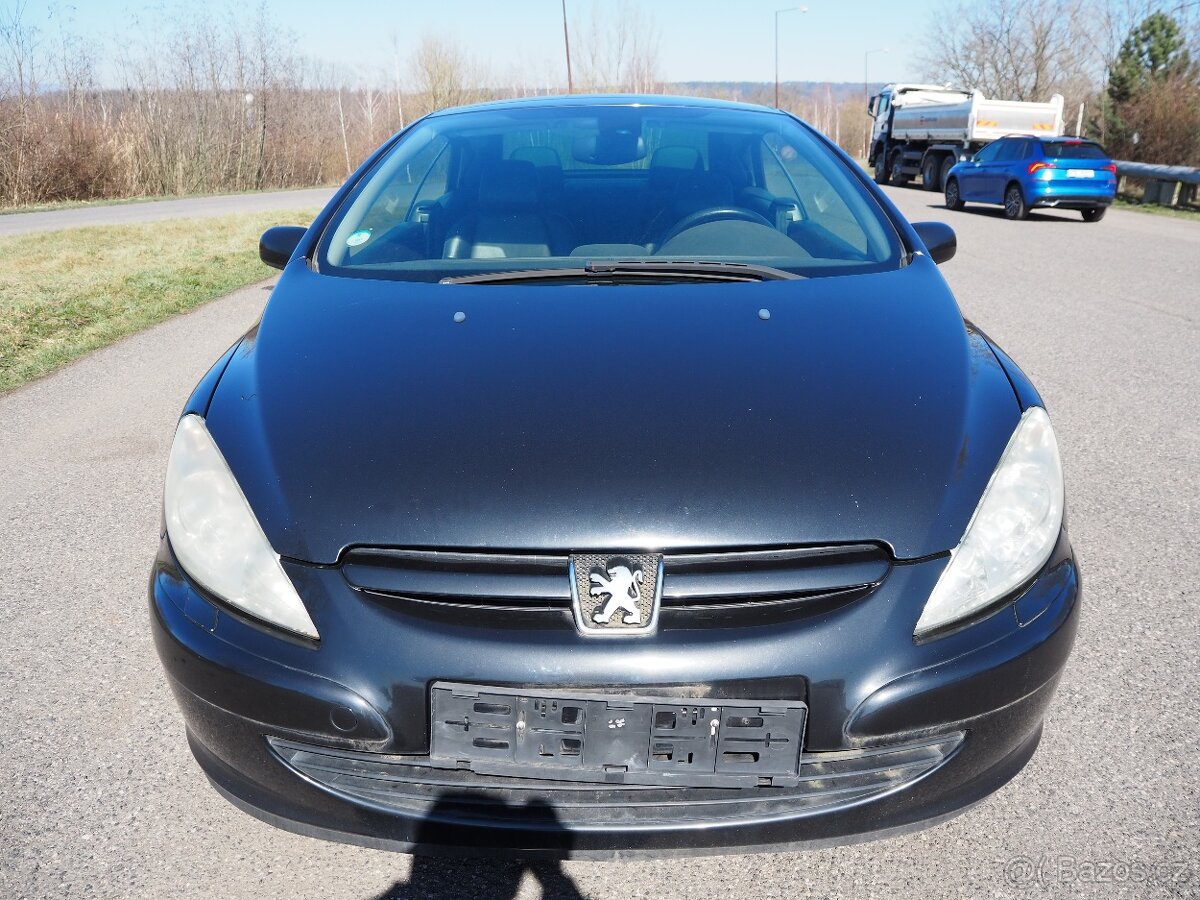 Peugeot 307 CC 2.0 KABRIOLET, klima, kůže, vyhř. sedadla - 2