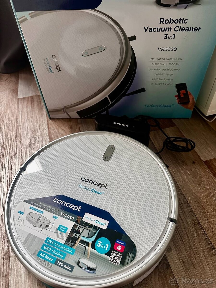 Robotický vysavač CONCEPT VR2020 3 v 1 - 2