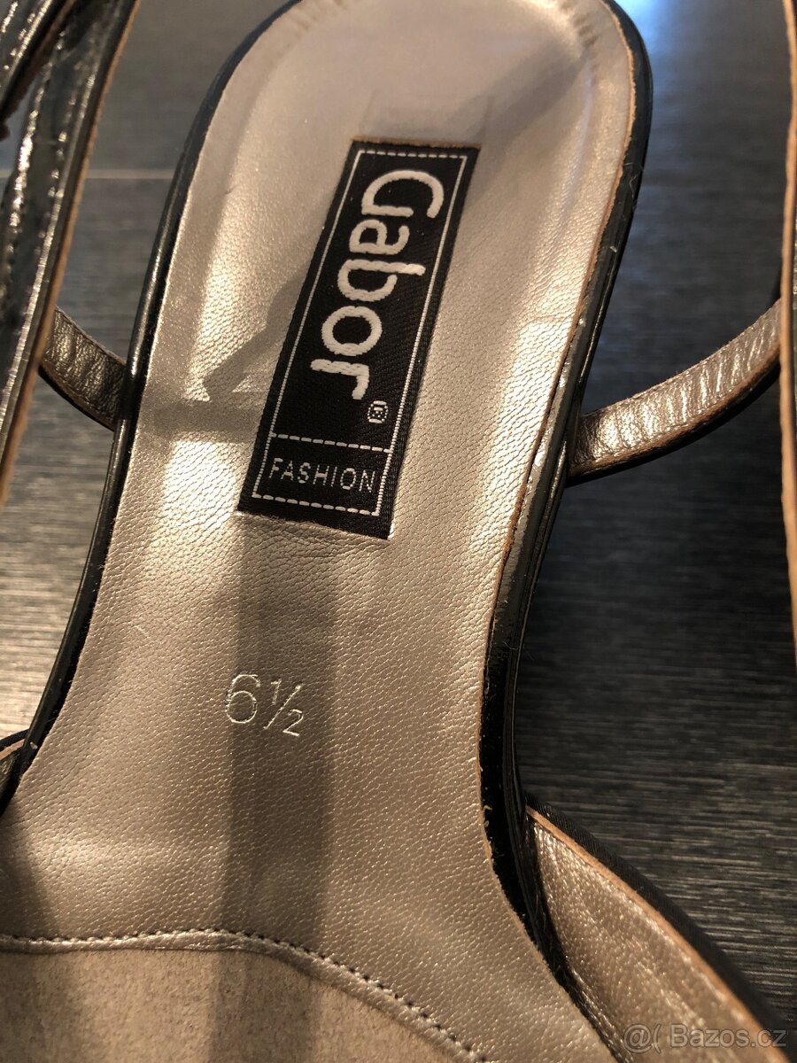 GABOR - dámská obuv - černá - vel. 6,5 - 2