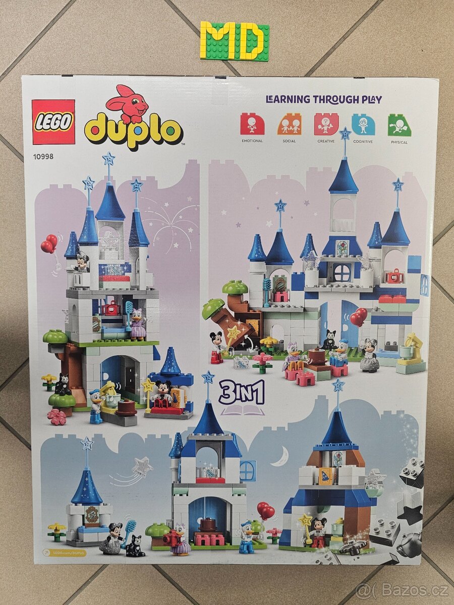 LEGO Duplo 10998 Kouzelný hrad 3 v 1 - Disney - 2