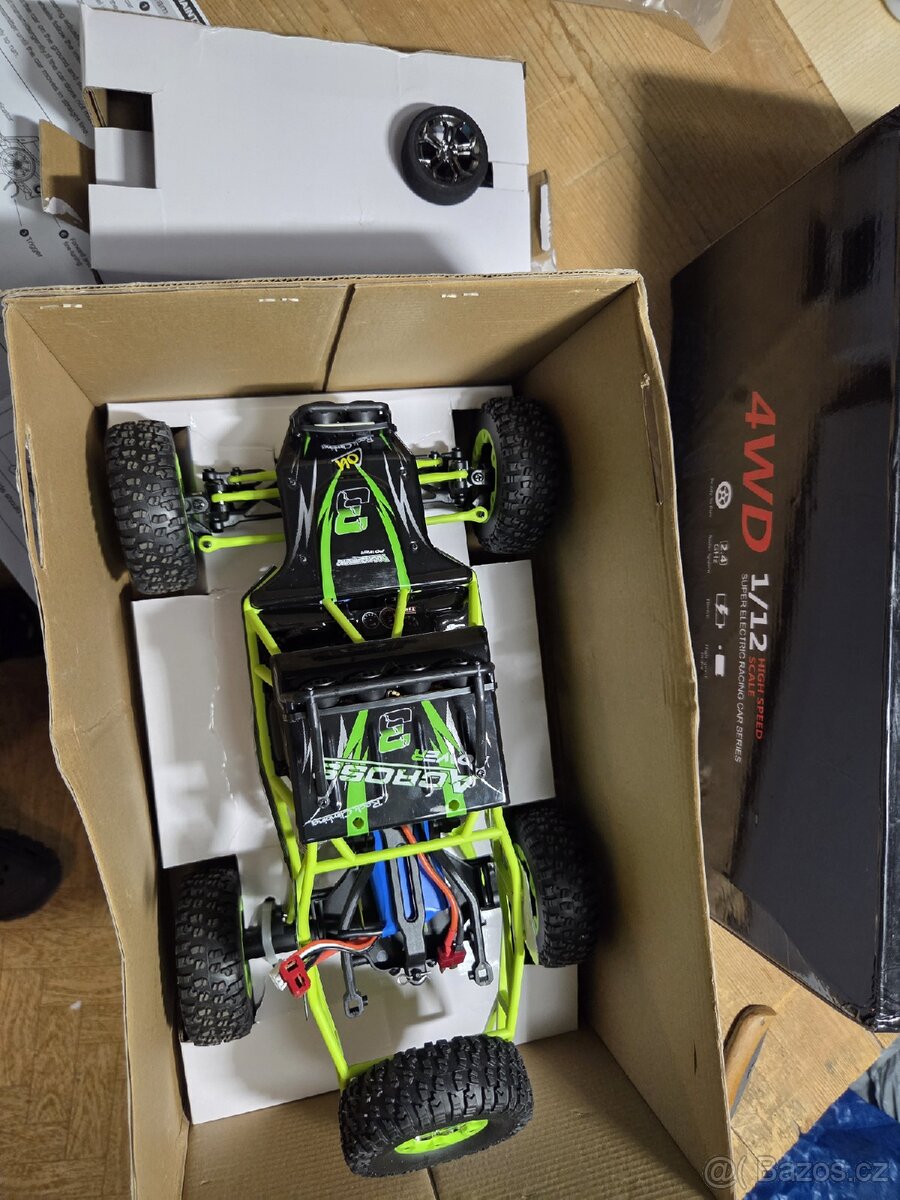 Rc auto across 3 pro 4x4 Storm off road - 2 baterie - 2