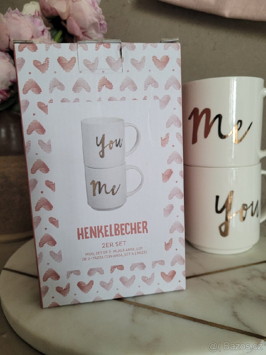 Keramické hrnky Ty a Ja (you and me), značka Depot - 2