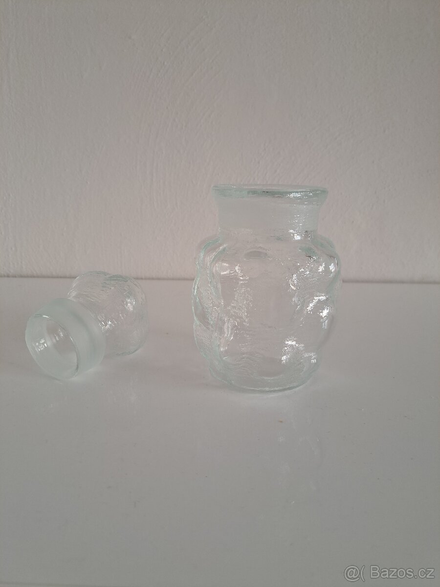 Retro skleněná dóza - "Pytel brambor" - Pavel Pánek - 2