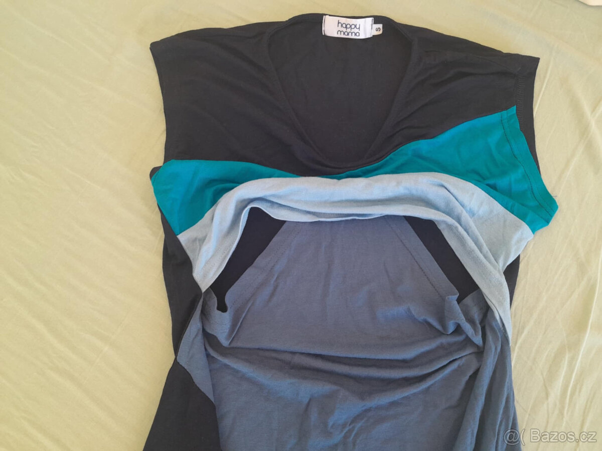 Kojící a těhotenské tričko - 2