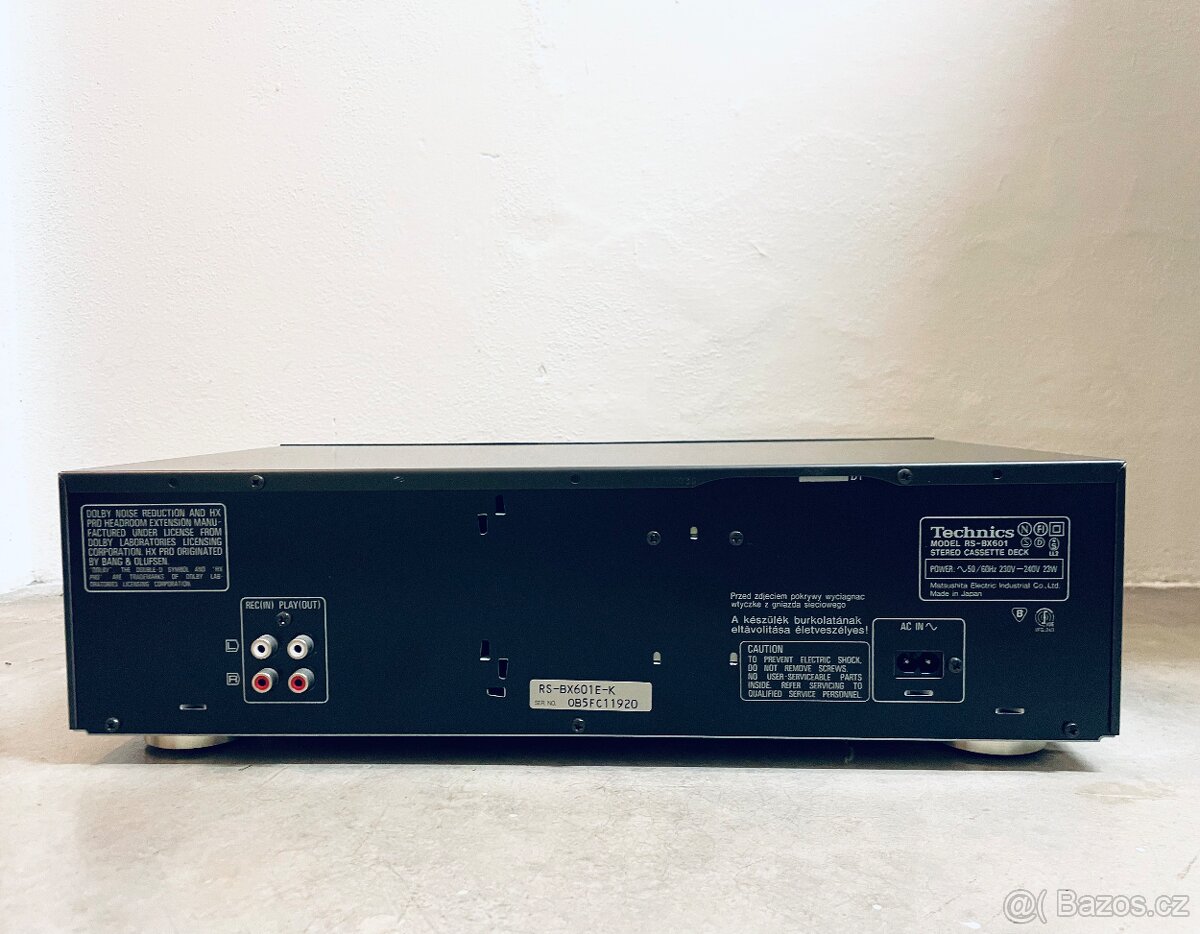 Technics RS-BX601 - stereo kazetový magnetofon - 2