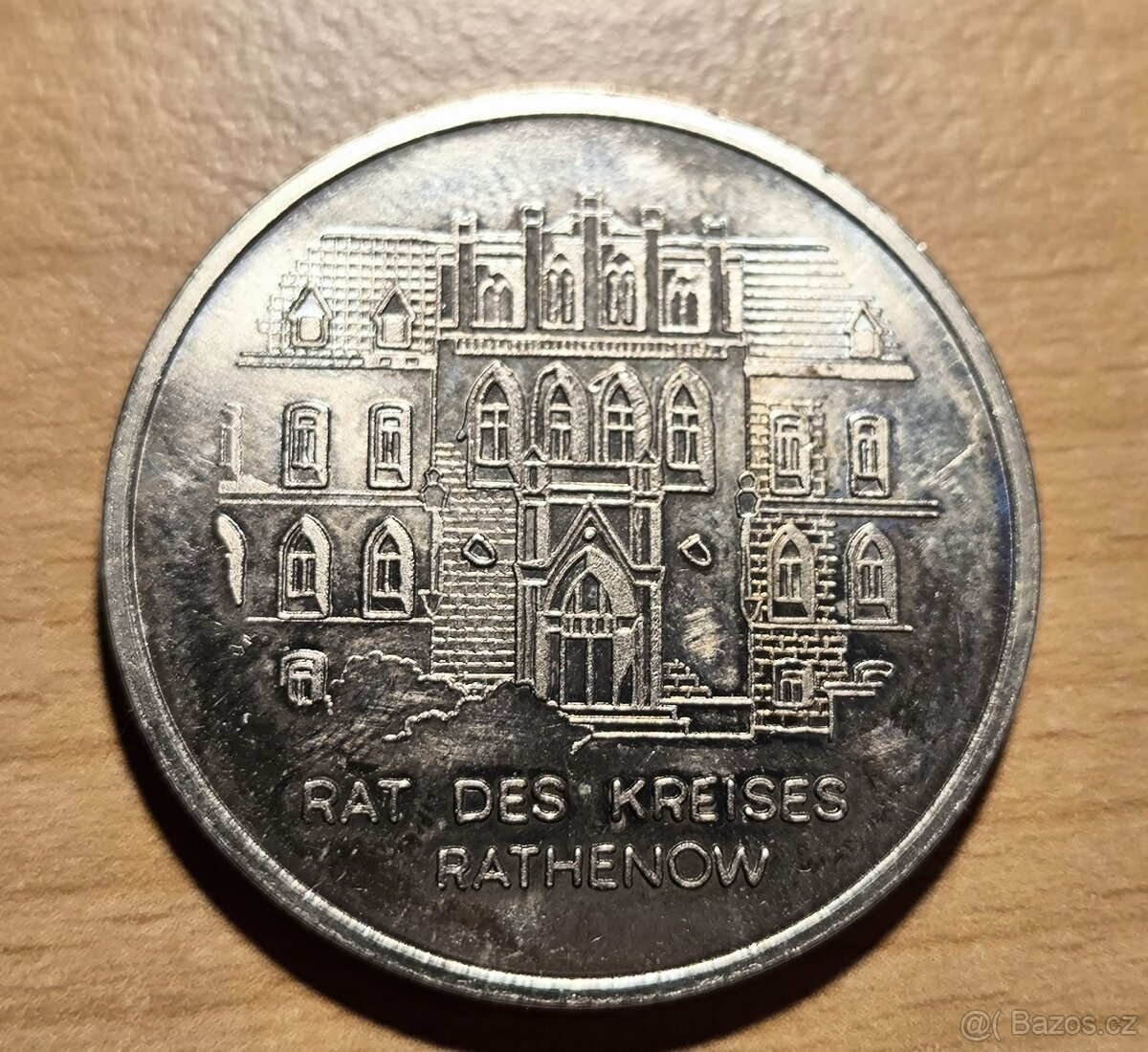 Pamětní medaile německého města Rathenow, 1980. - 2