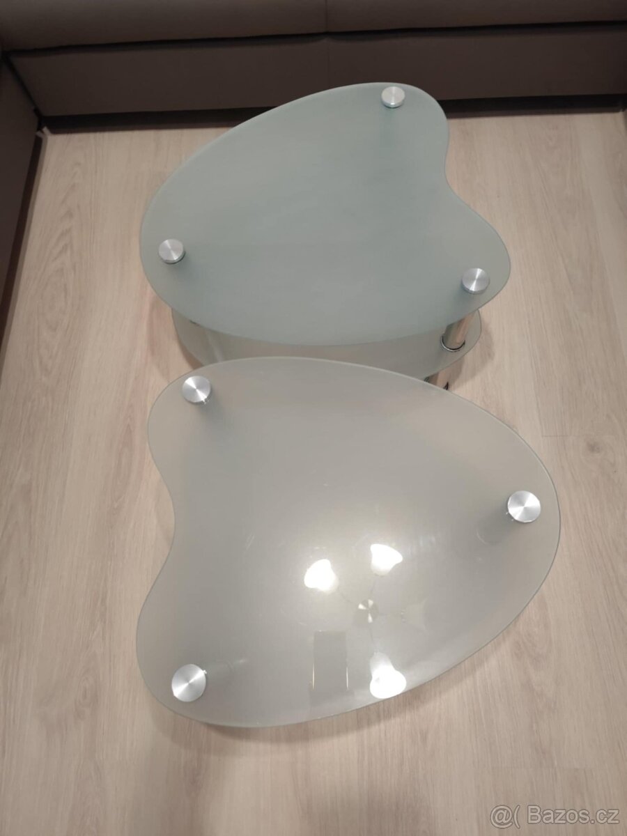 Konferenční odkládací stolek 2x - 2