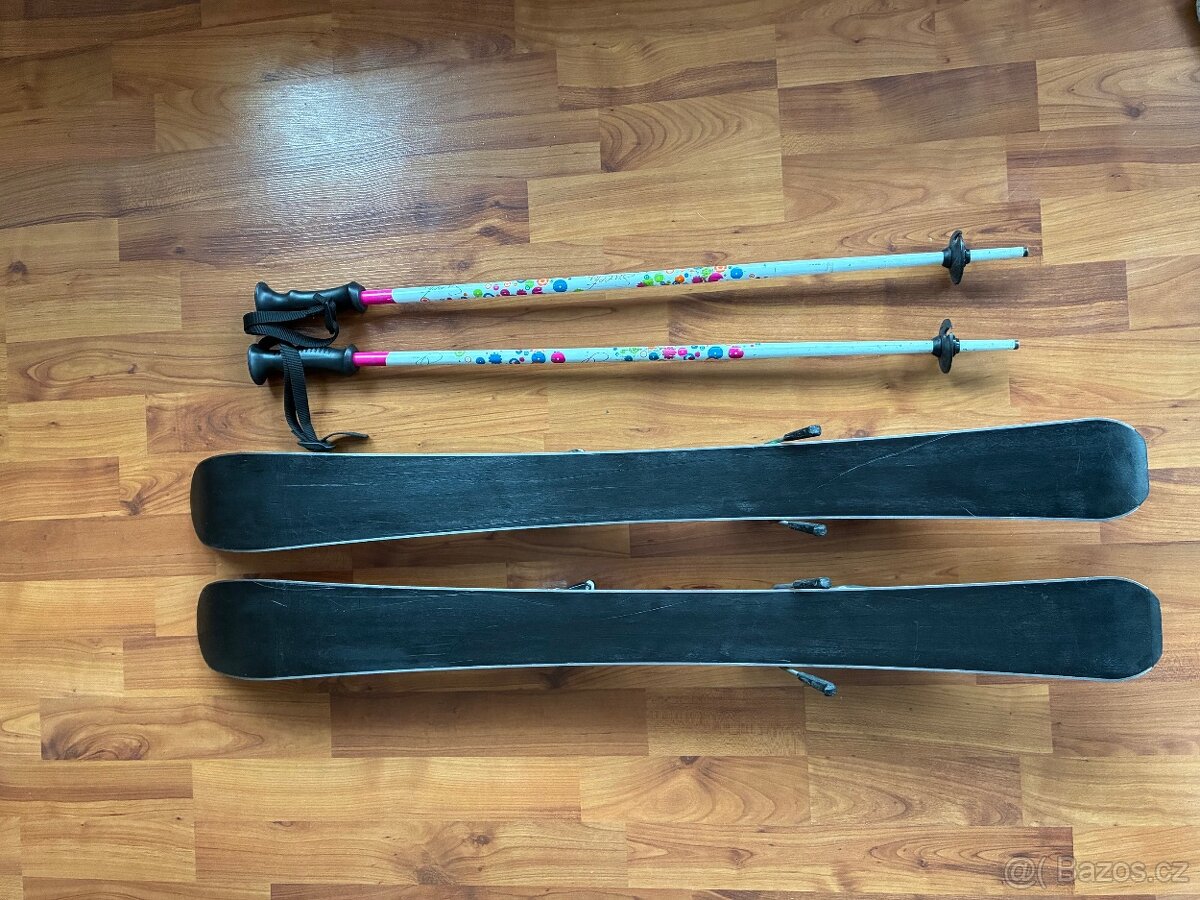 Lyže Sporten 92cm+hůlky - 2