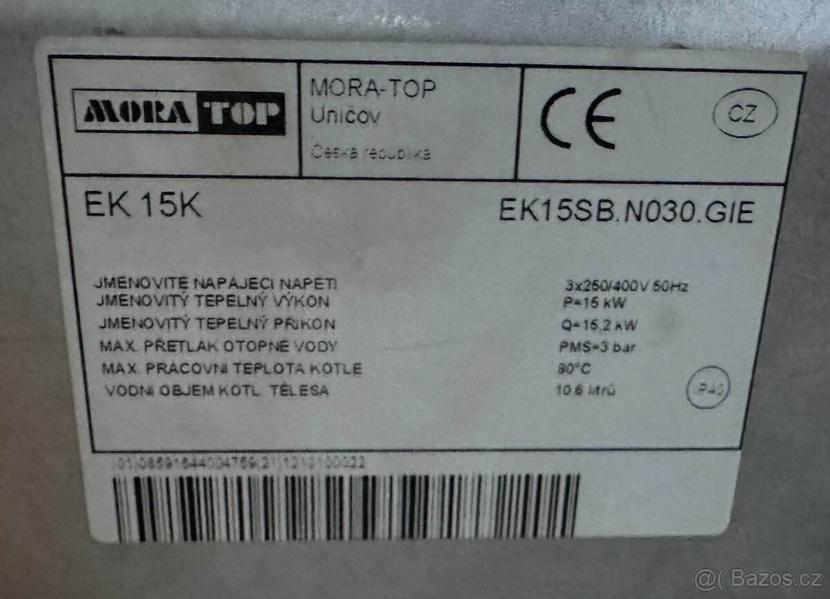 Elektrický kotel CosmoTHERM E 15kw - 2