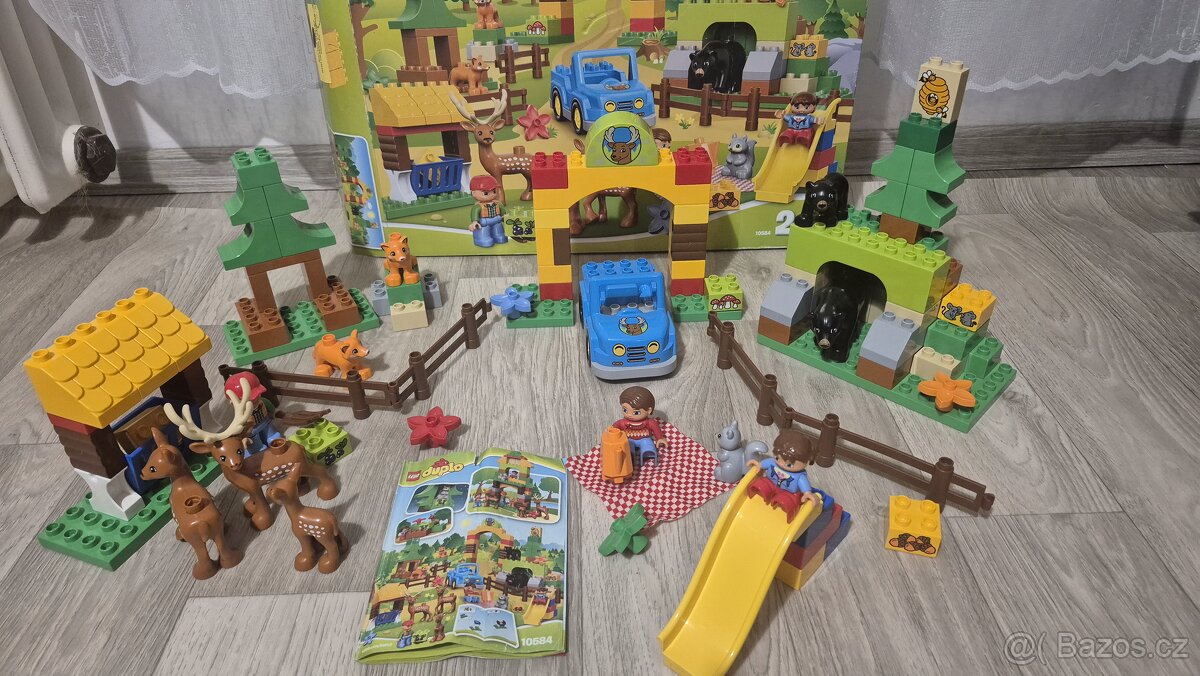 Lego Duplo lesopark, včetně krabice - 2
