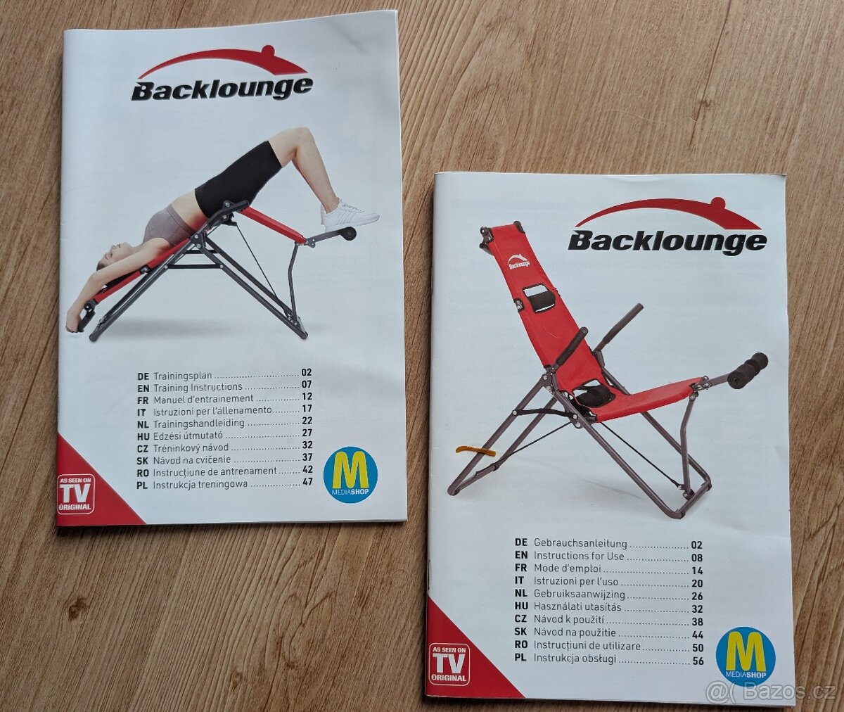 Cvičební lavice Backlounge NOVÁ - 2