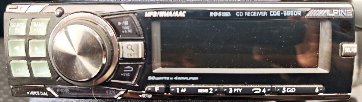 Alpine CDE 9880R - 2
