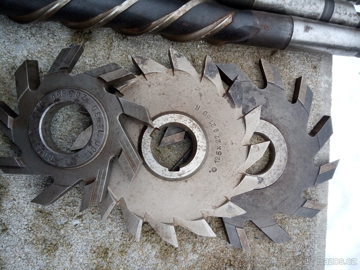 Frézy, výstružníky, vrtáky - 2