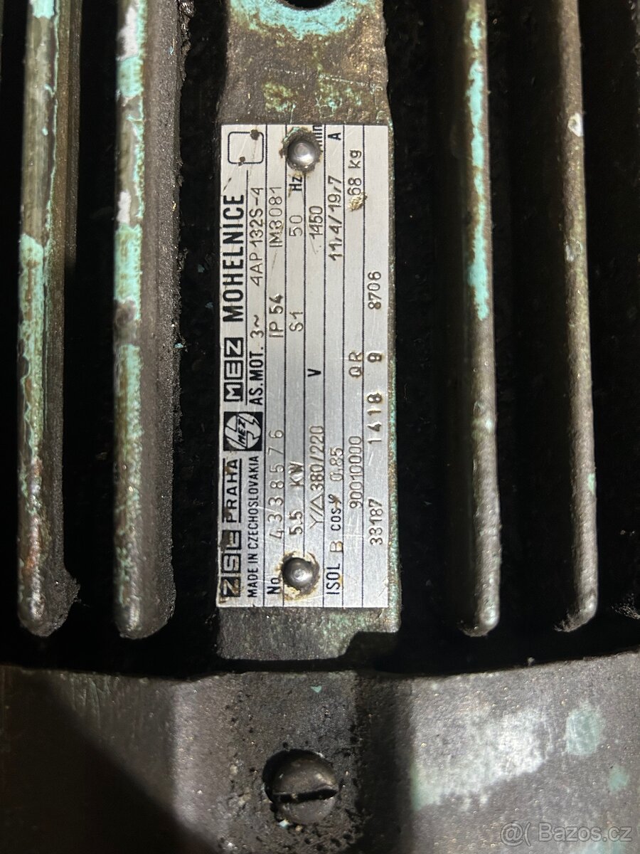 MEZ elektromotory 5,5kw - 2